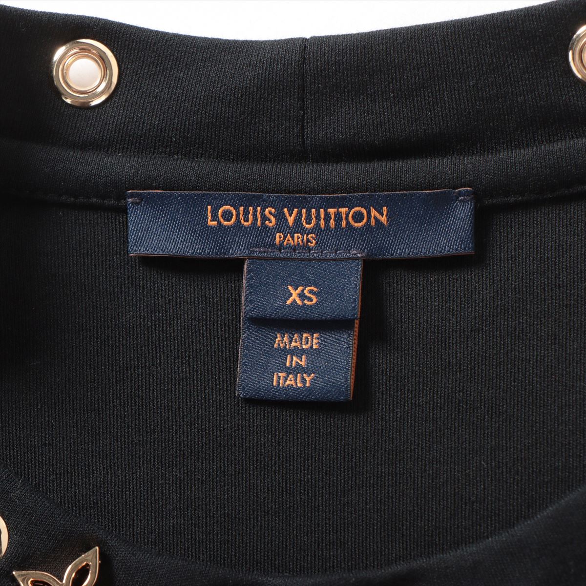 Louis Vuitton 19SS Cotton  XS  Black RW191W Side Strip