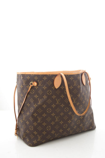 Louis Vuitton 2012  Brown Monogram Neverfull GM Tote