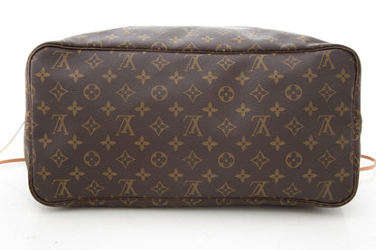 Louis Vuitton 2012  Brown Monogram Neverfull GM Tote