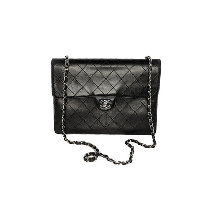 Chanel Vintage Square Classic Single Flap Bag Lambskin