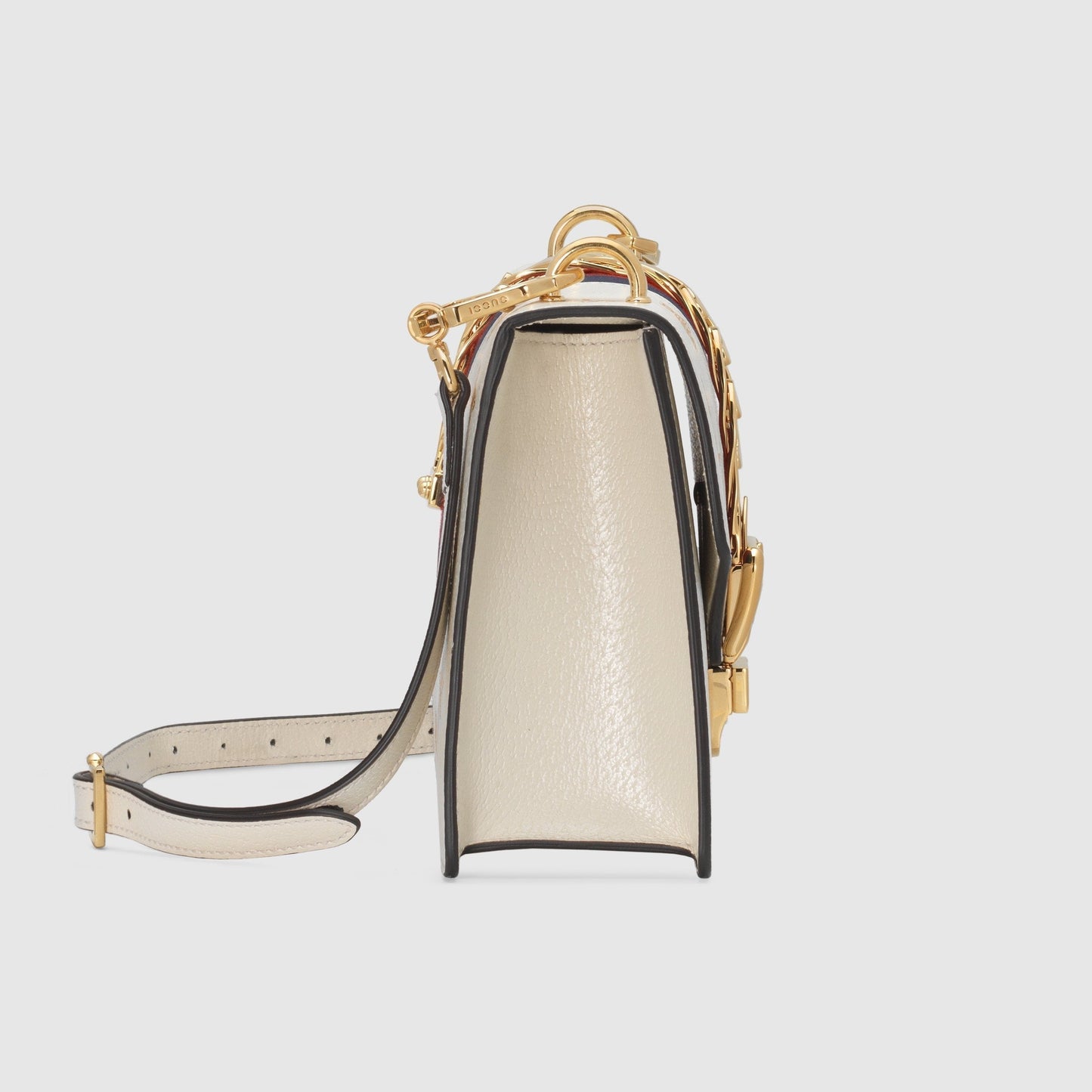 Gucci SyLouis Vuittonie Bee Star Small Shoulder Bag White