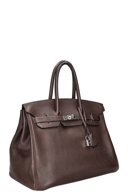 Hermes Birkin 35 Togo Chocolat