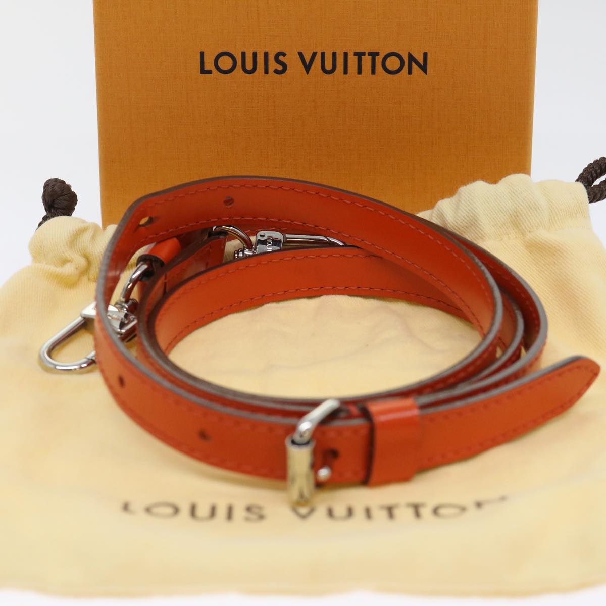 LOUIS VUITTON Epi Adjustable Shoulder Strap 37.4"-44.5" Pimon LV Auth 53890