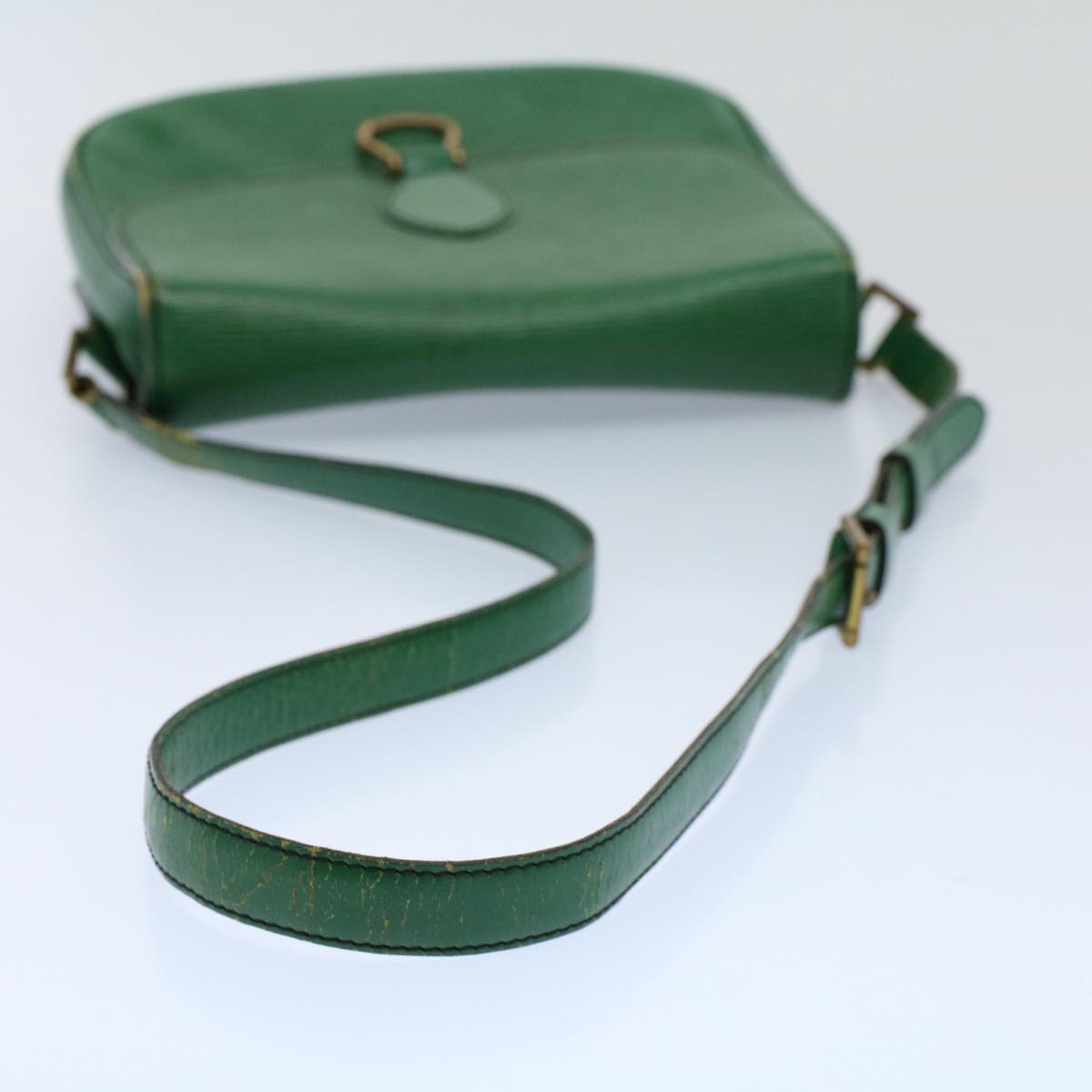 LOUIS VUITTON Epi Saint Cloud GM Shoulder Bag Green M52194 LV Auth 54543