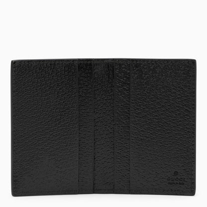 Gucci Black Leather Card Holder Men