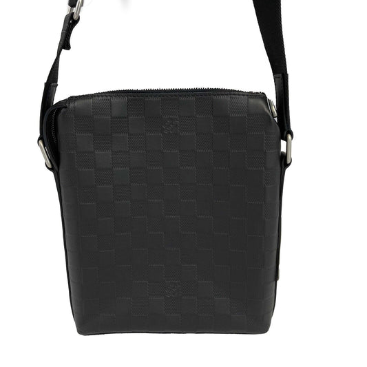 Louis Vuitton  - Damier Infini Leather Messenger BB - Black Crossbody