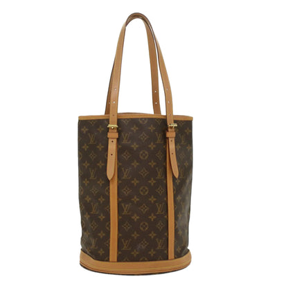 LOUIS VUITTON Monogram Bucket GM Shoulder Bag M42236 LV Auth 55235