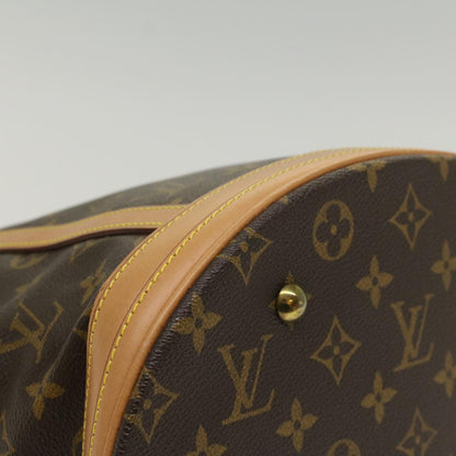 LOUIS VUITTON Monogram Bucket GM Shoulder Bag M42236 LV Auth 55235