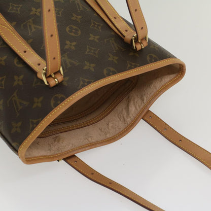 LOUIS VUITTON Monogram Bucket GM Shoulder Bag M42236 LV Auth 55235