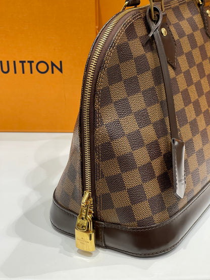 Louis Vuitton - Sac Alma PM damier ébène