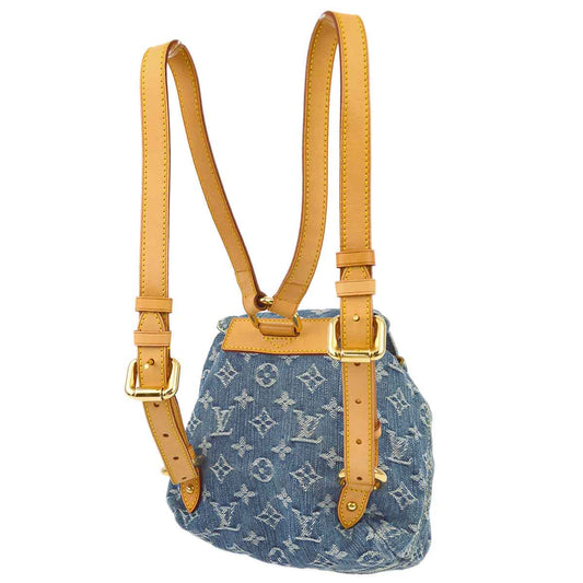 Louis Vuitton * 2006 Monogram Denim Sac a Dos PM M95057