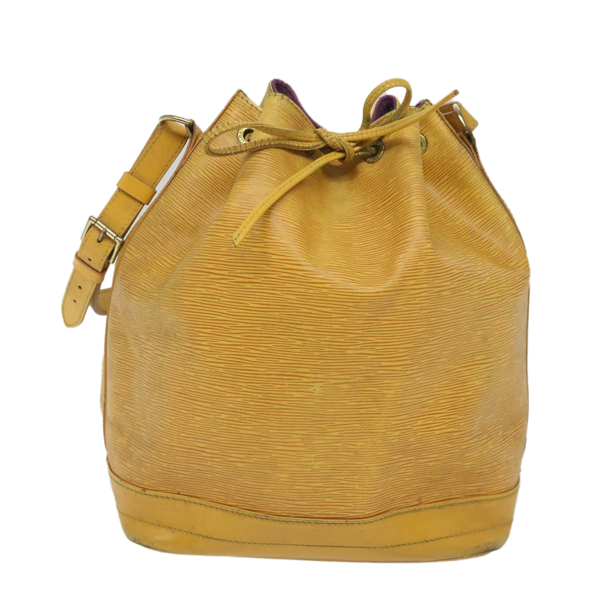 LOUIS VUITTON Epi Noe Shoulder Bag Tassili Yellow M44009 LV Auth 57020