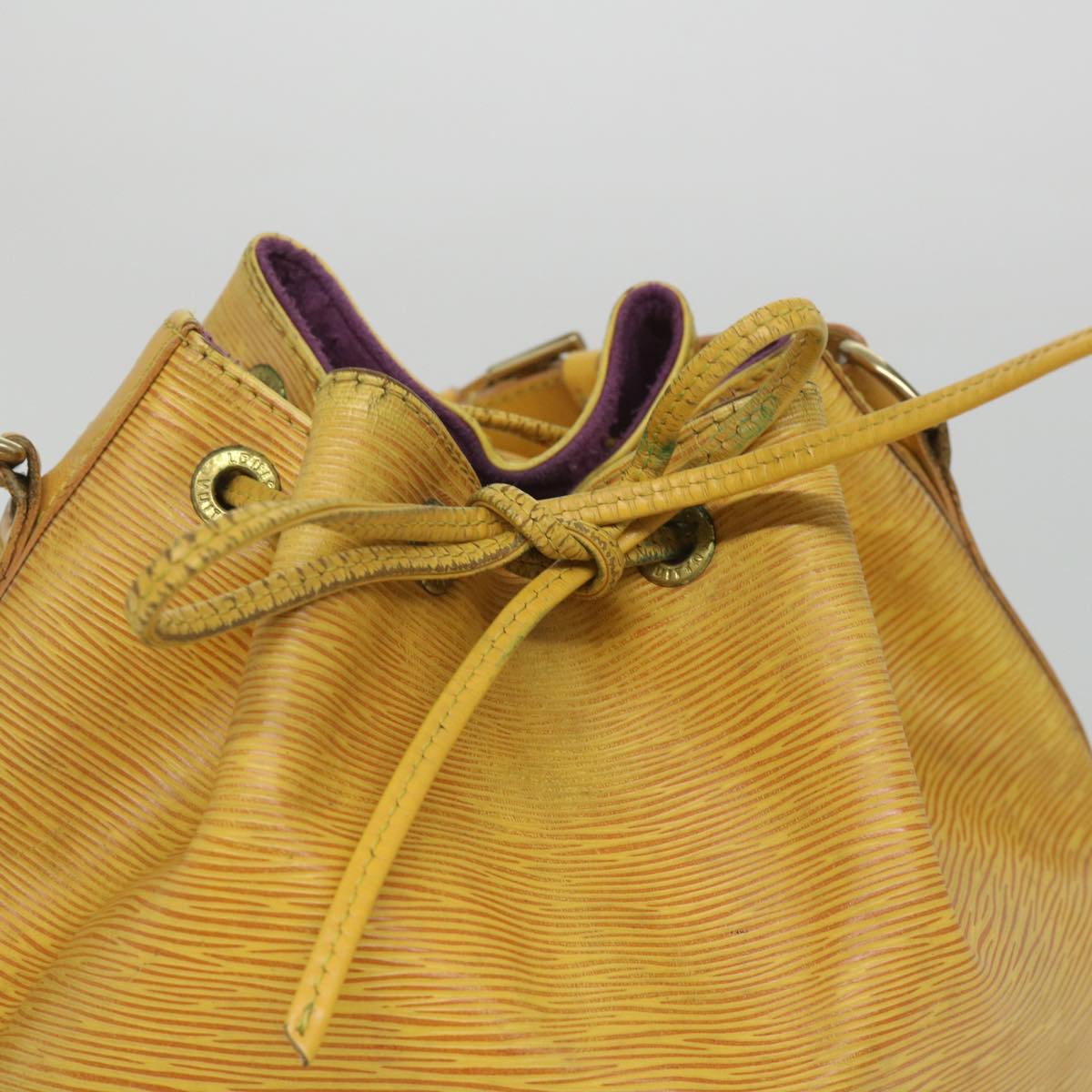 LOUIS VUITTON Epi Noe Shoulder Bag Tassili Yellow M44009 LV Auth 57020