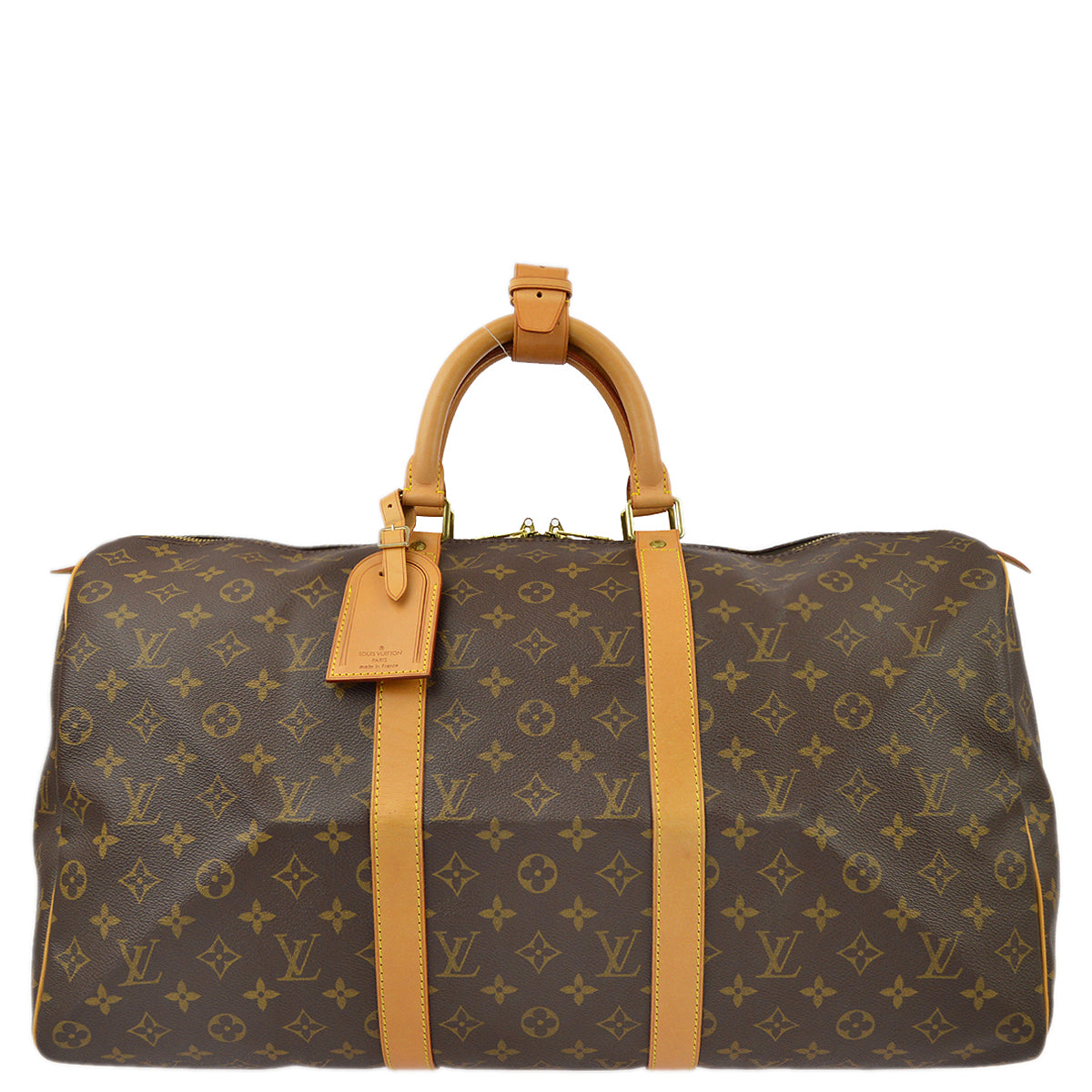 Louis Vuitton 2000 Monogram Keepall 50 Duffle Travel Handbag M41426