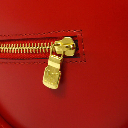 Louis Vuitton 2002 Red Epi Soufflot Handbag M52227