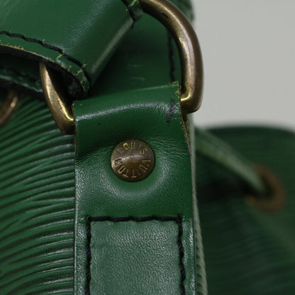 LOUIS VUITTON Epi Petit Noe Shoulder Bag Green M44104 LV Auth 58465