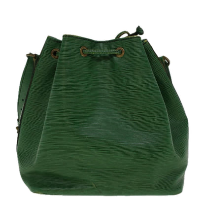 LOUIS VUITTON Epi Petit Noe Shoulder Bag Green M44104 LV Auth 58465