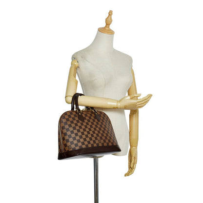 Louis Vuitton Alma Handbag N53151 Brown PVC Leather  Louis Vuitton