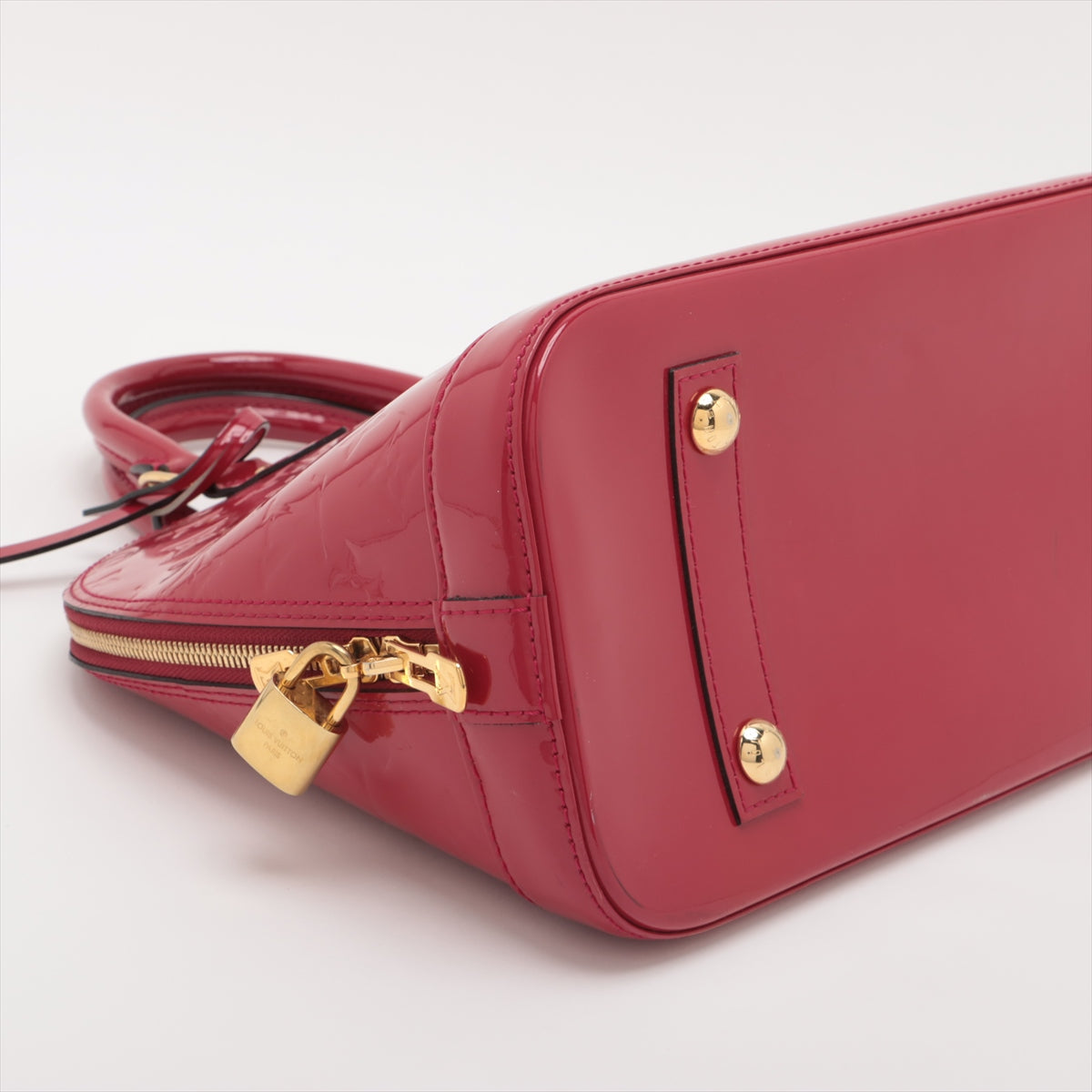 Louis Vuitton Alma PM Vernis Red Monogram M91770