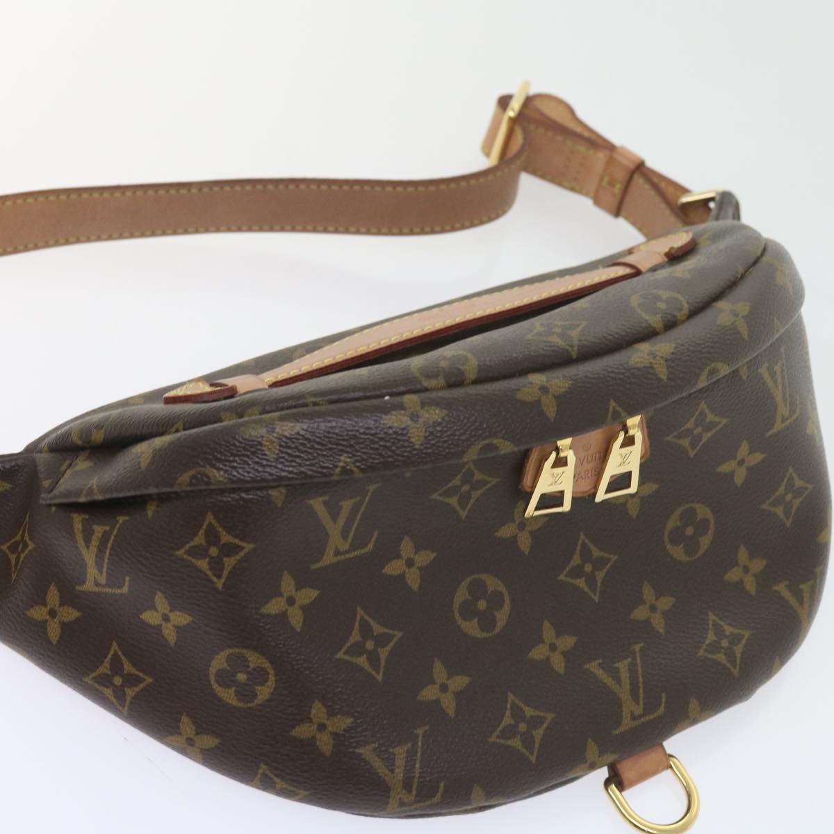 LOUIS VUITTON Monogram Bum Bag Shoulder Bag M43644 LV Auth 59363A