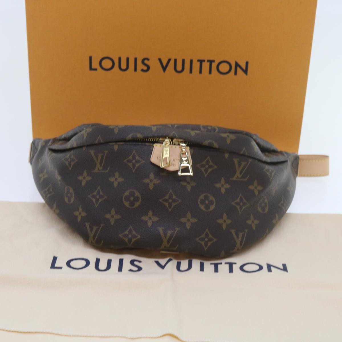 LOUIS VUITTON Monogram Bum Bag Shoulder Bag M43644 LV Auth 59863S