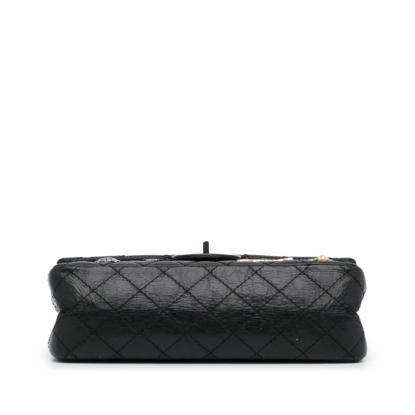 Chanel 2.55 Reissue Lucky Charms Flap Bag Black Lambskin Ruthenium