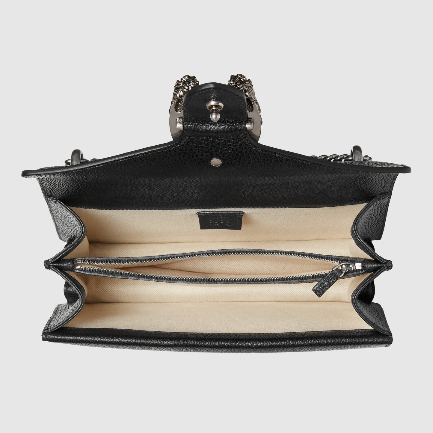 Gucci Dionysus Small Shoulder Bag Black Leather