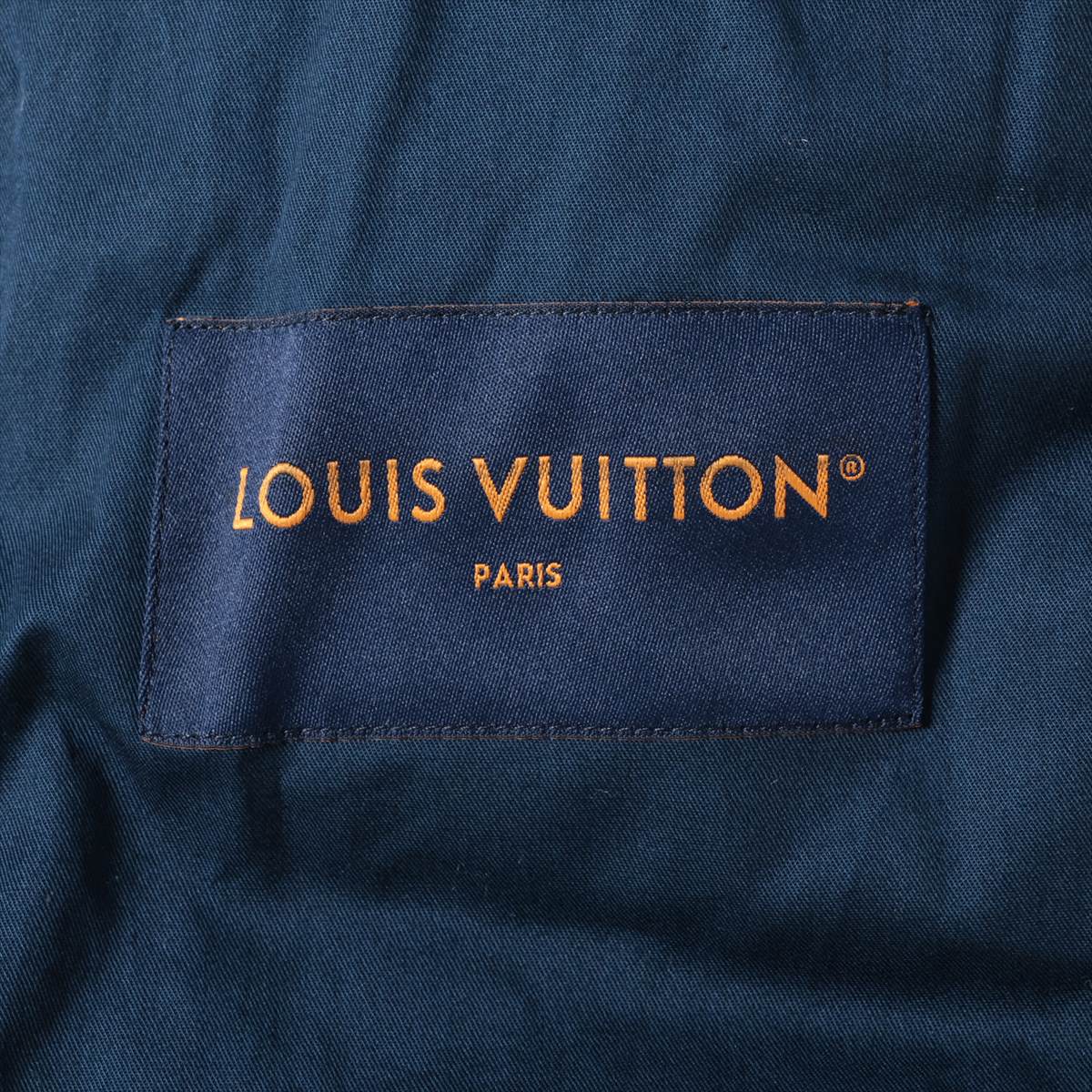 Louis Vuitton 23SS Cotton Denim Jacket 46  Blue RM231M Monogram