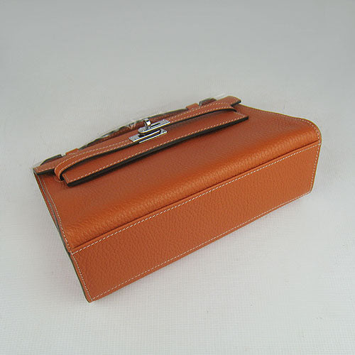 Hermes Kelly 22cm handbag H008 orange