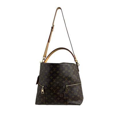 LOUIS VUITTON Melie Monogram Canvas Top Handle shoulder Strap Crossbody bag