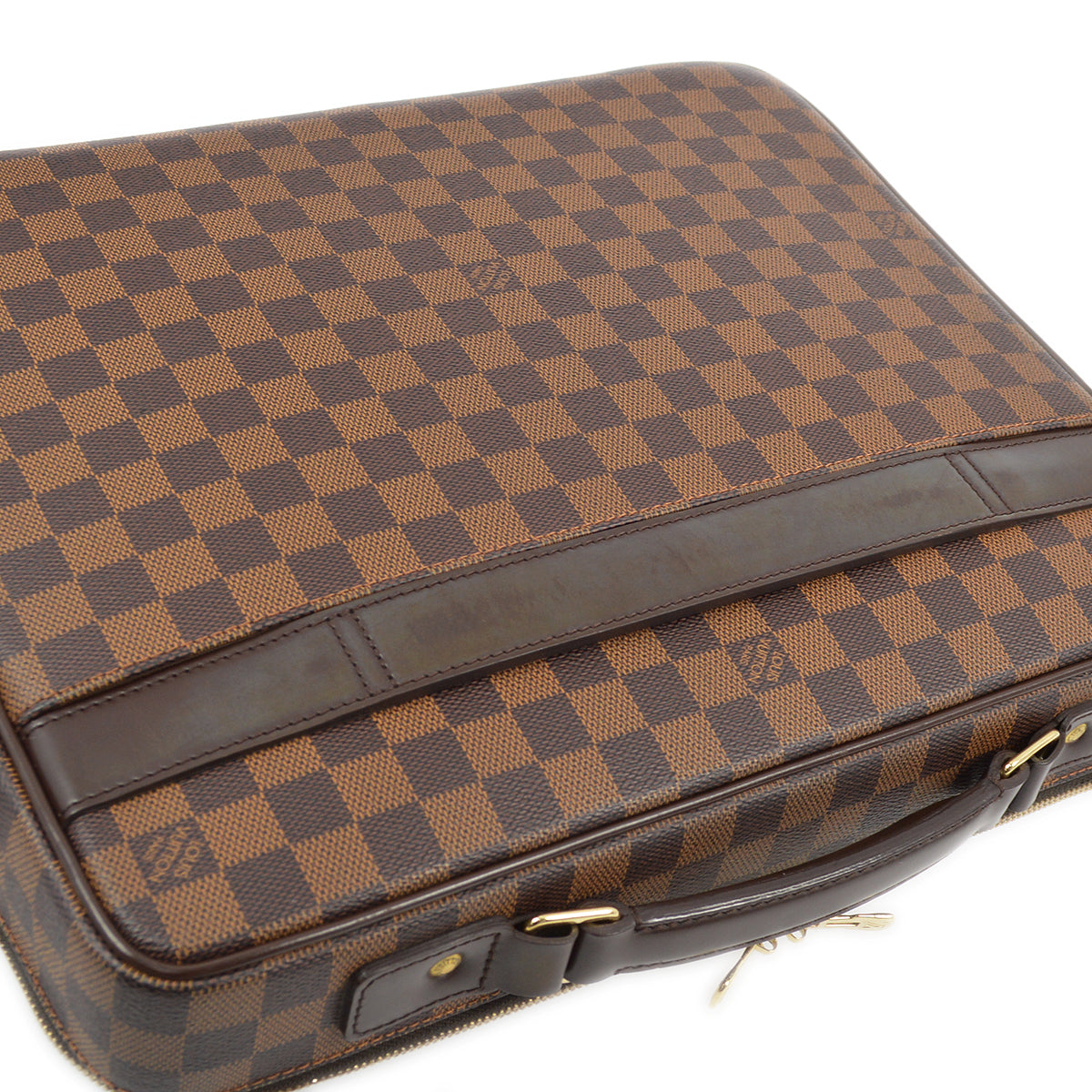 Louis Vuitton 2008 Damier Porte Ordinateur Tours Sabana Handbag N53355