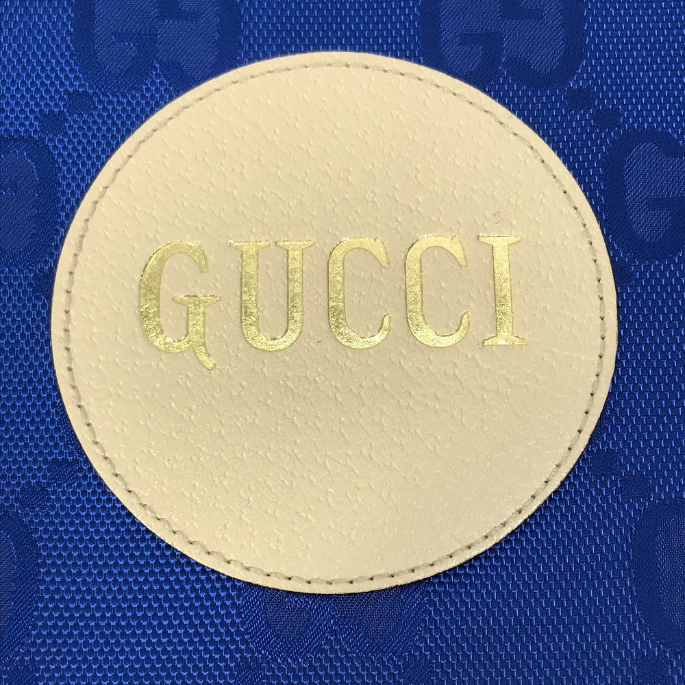 GUCCI Clutch bag 625598 Nylon / leather blue pouch bag Off The Grid Off The Grid mens Secondhand