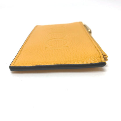 GUCCI Coin case 725550 leather yellow logo fragment case mens Secondhand