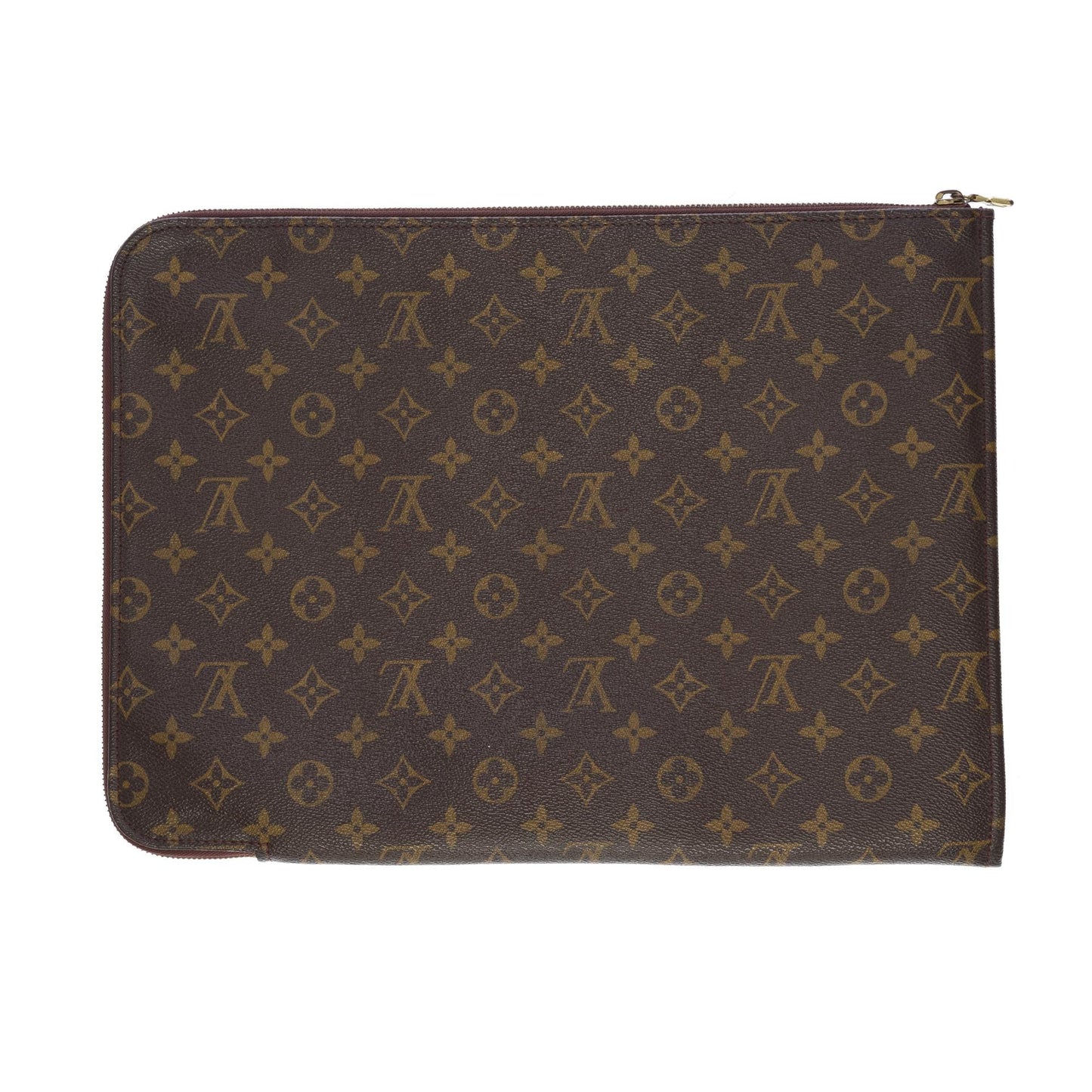 Louis Vuitton  document holder in brown monogram canvas