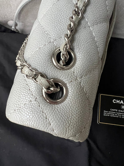 Chanel Grey Urban Mini Companion Flap