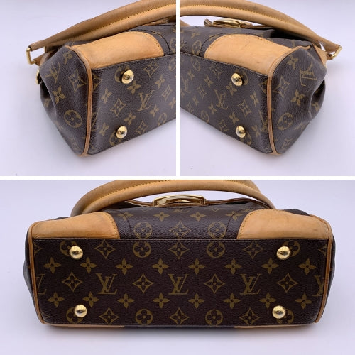 LOUIS VUITTON Monogram Canvas Beverly Mm Shoulder Bag M40121