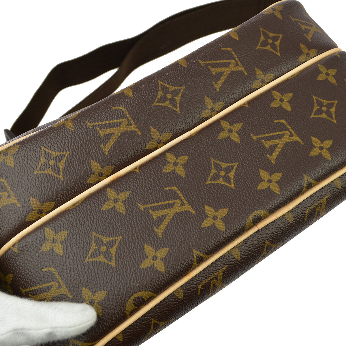 Louis Vuitton 2006 Monogram Reporter PM Shoulder Bag M45254