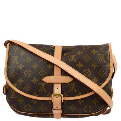 Louis Vuitton 2012 Monogram Saumur 30 Messenger Shoulder Bag M42256