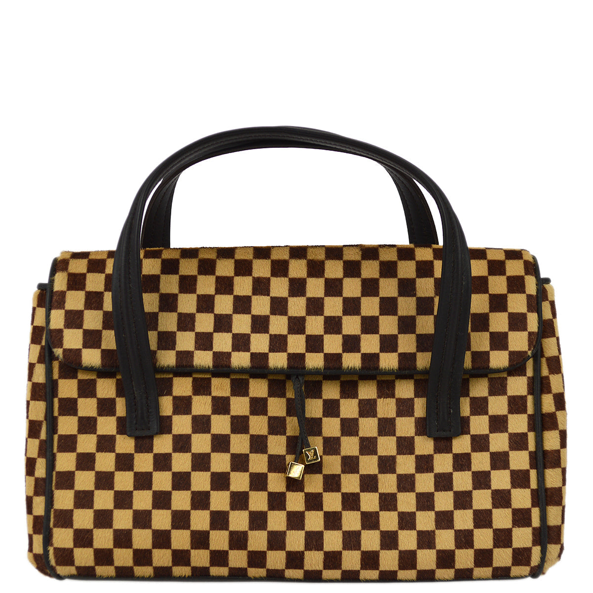 Louis Vuitton 2002 Damier Sauvage Lion Handbag M92131