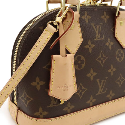 Louis Vuitton Alma BB 2WAY Shoulder Bag Monogram M53152