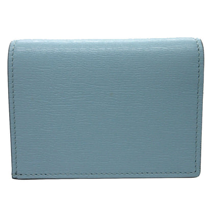 GUCCI Bifold Wallet 701009 leather blue bananya banana Women Used