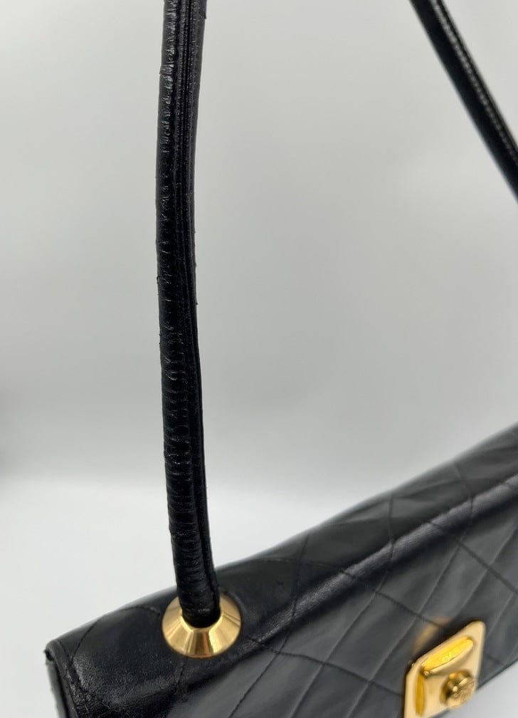 Vintage Chanel Black Shoulder Bag