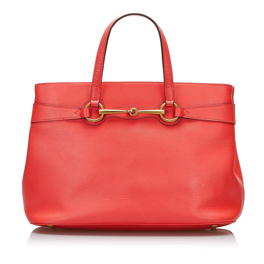 Gucci Bright Bit Orange Leather