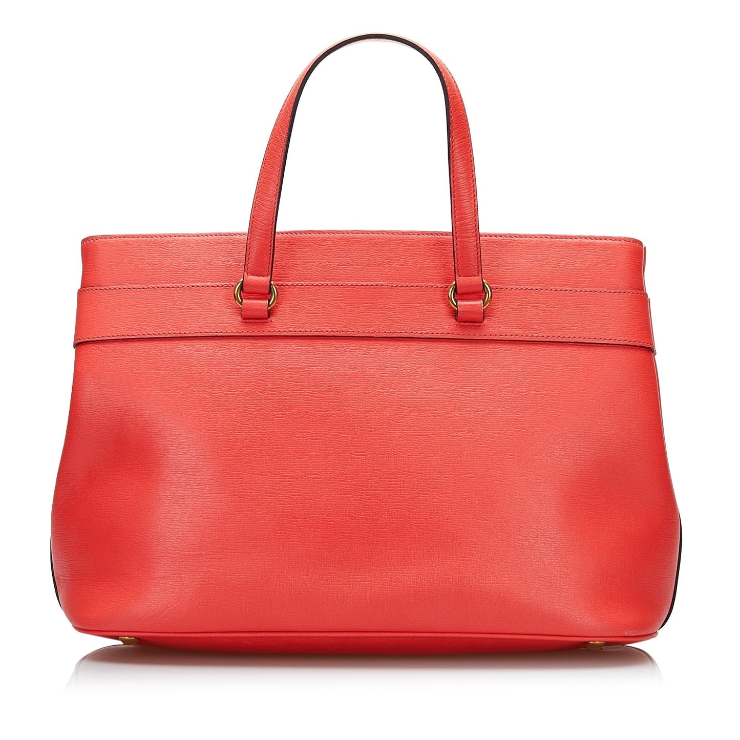 Gucci Bright Bit Orange Leather