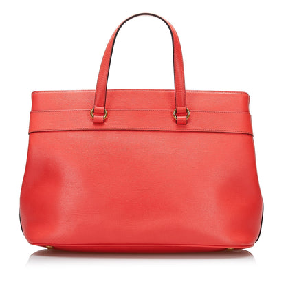 Gucci Bright Bit Orange Leather