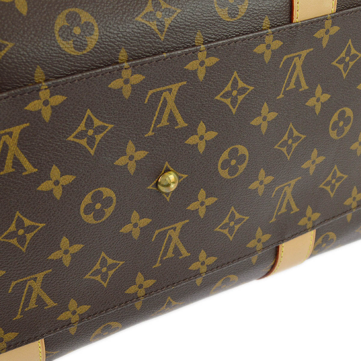 Louis Vuitton 2009 Monogram Carryall Duffle Bag M40074