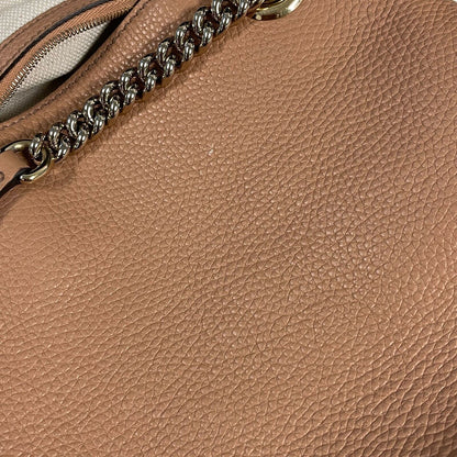 GUCCI - GG Medium Soho Chain Shoulder Bag - Rose Beige w/ Tassel