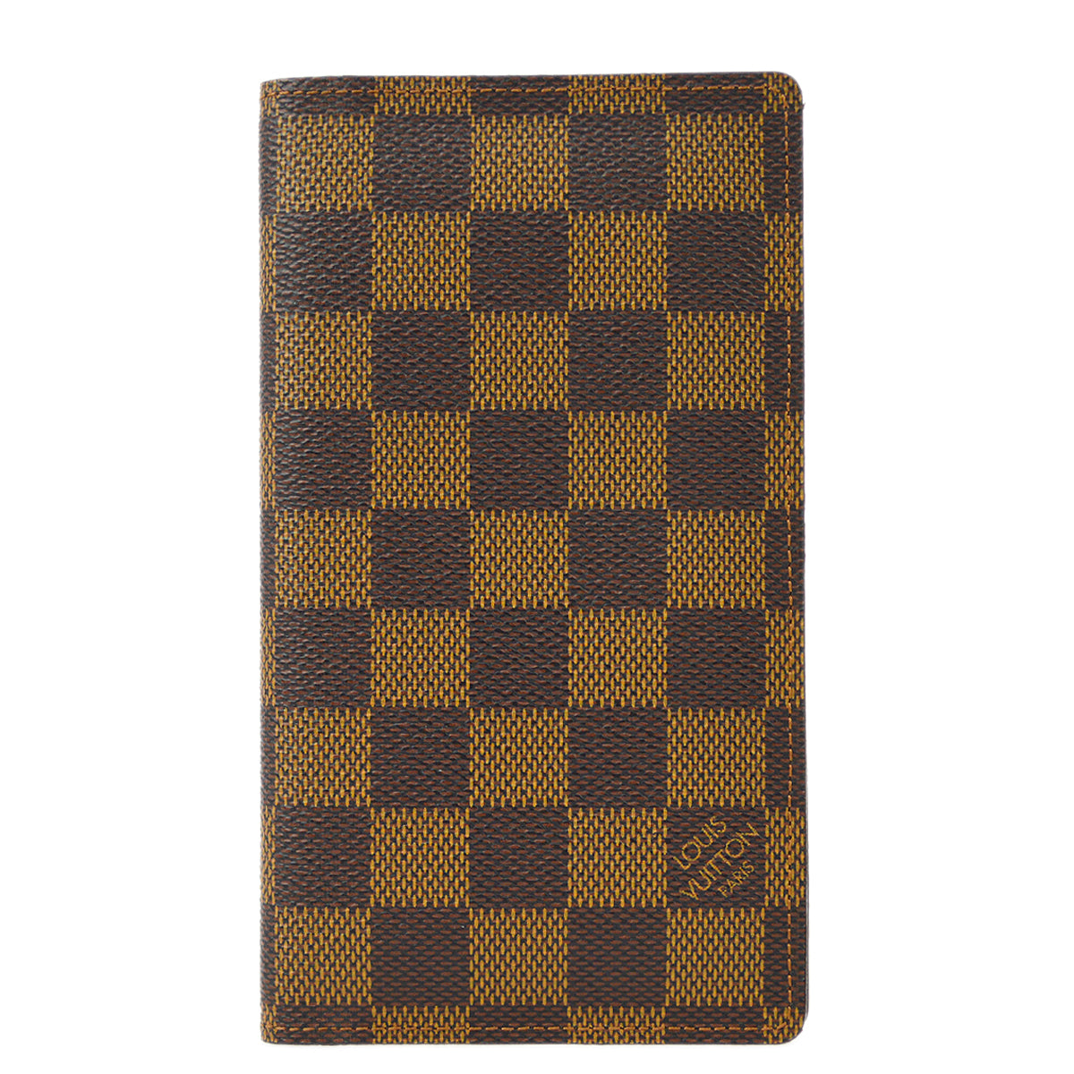 Louis Vuitton 2001 Damier Agenda Poche Notebook Cover R20703 Small Good