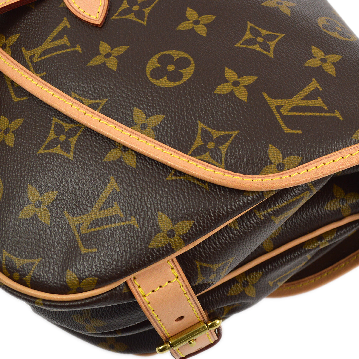 Louis Vuitton 2012 Monogram Saumur 30 Messenger Shoulder Bag M42256