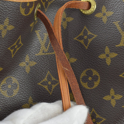 Louis Vuitton 2002 Monogram Noe Bucket Shoulder Bag M42224